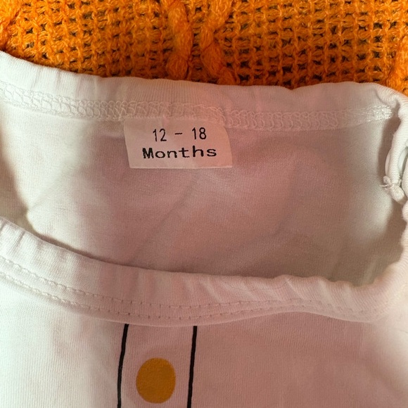 White and Yellow Jumpsuit for Stylish Outings - Picture 2 of 2